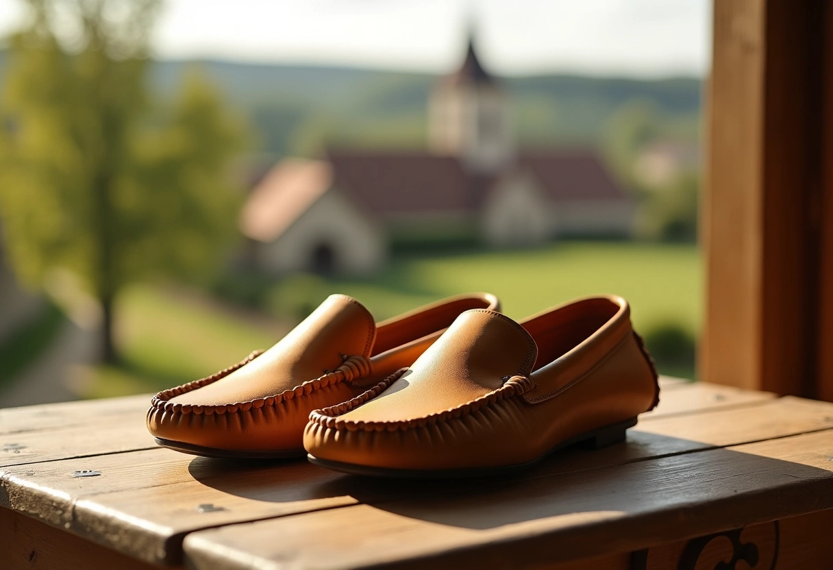 ancre bocage mocassin tradition artisanale